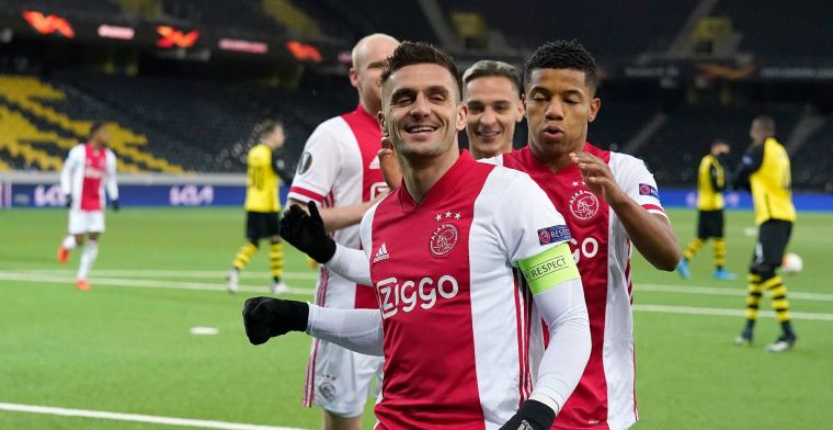 LIVE: Ajax naar kwartfinale EL na probleemloze avond tegen YB (gesloten)          