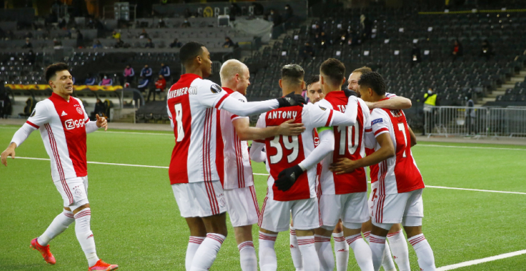 Ajax freewheelt ook in Bern over Young Boys heen en is kwartfinalist Europa League