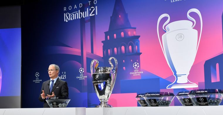 LIVE: Champions League-loting voor kwartfinales én halve finales (gesloten)