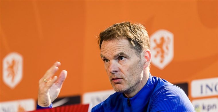 'Frank de Boer wijzigt basiself op drie plaatsen voor duel met Letland'           