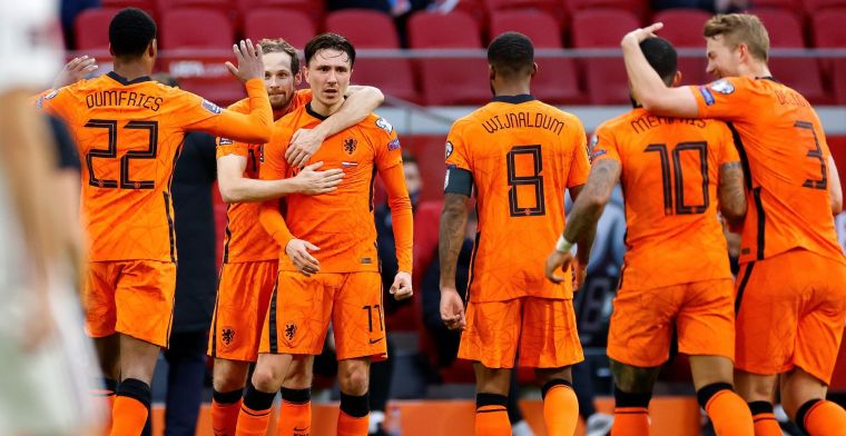 Van Hooijdonk vol lof over moment voor eerste Oranje-treffer: 'Echt cruciaal'
