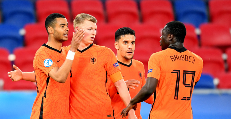 Jong Oranje verpulvert Jong Hongarije en mag zich eind mei melden voor kwartfinale
