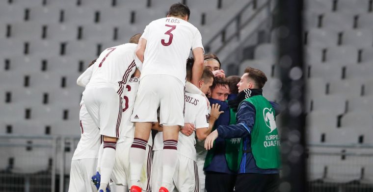 Letland zorgt voor stunt en biedt Oranje helpende hand in WK-kwalificatie
