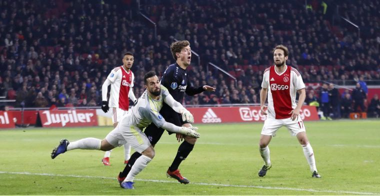 Lamprou open over moeilijke tijd bij Ajax: 'Wist dat ik een zwakke schakel was'