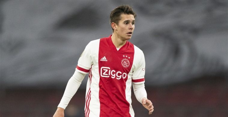 'Verwacht in voorbereiding kans om een plekje te bemachtigen bij Ajax'