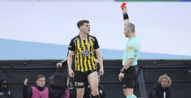 KNVB komt met forse schorsing: Rasmussen mist cruciale duels van Vitesse
