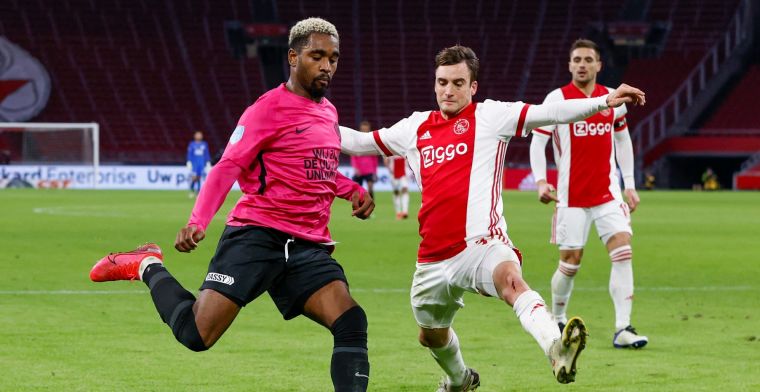 FC Utrecht treft Ajax en Tagliafico: 'Laat zich heel makkelijk vallen, irritant'