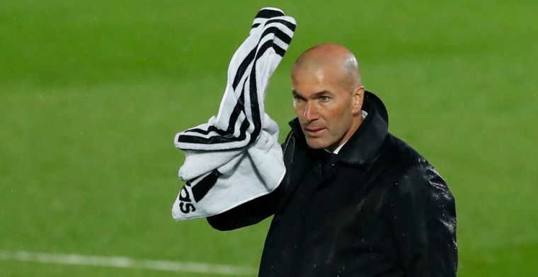 Zidane niet blij met Spaanse media: 'Is opeens alsof we een slecht elftal zijn'