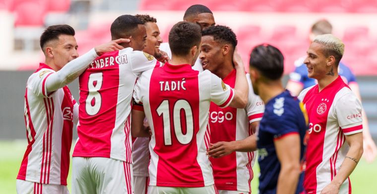 Ajax verovert 35ste landstitel: Emmen figurant op titelfeestje in Amsterdam