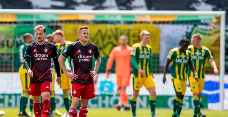 Rampzalig optreden Feyenoord: Rotterdammers verliezen van hekkensluiter ADO