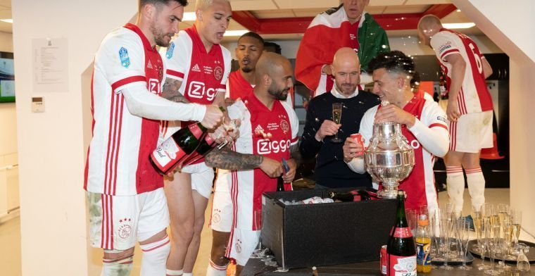 Ten Hag: 'Over vier jaar, maar dat zal ik denk ik niet meer meemaken bij Ajax'