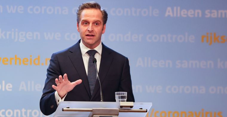 Minister De Jonge niet blij: 'Ajax had meer verantwoordelijkheid moeten nemen'