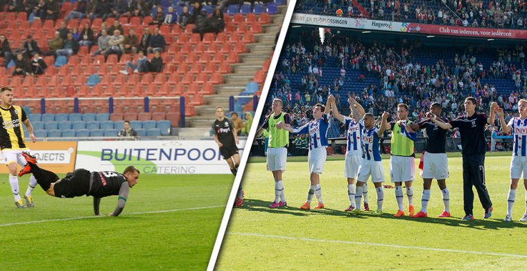 Twaalf jaar play-offs in Eredivisie: zelden volle bak, vooral clubfans lopen warm