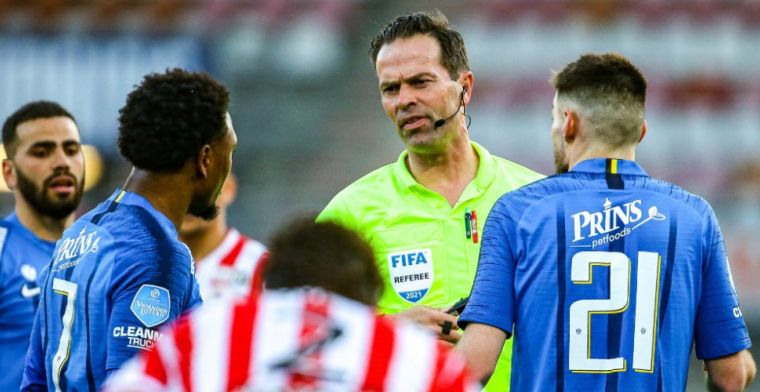 Letsch haalt uit, Nijhuis is zich van geen kwaad bewust: 'Never nooit penalty'