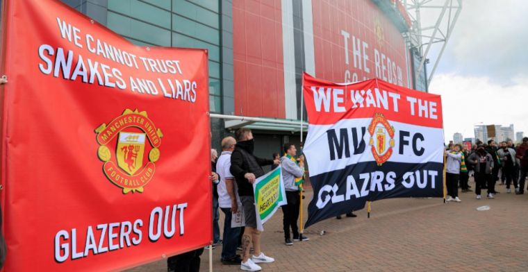 'United raakt door Old Trafford-bestormers sponsor van 230 miljoen euro kwijt'