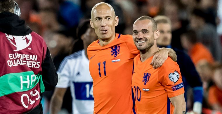 Robben droomt van EK met Oranje: 'Sensatie, hij is een voorbeeld voor velen'