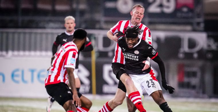 Sparta praat met Beugelsdijk over tackle tegen PSV: 'Tom zegt dat het onzin is'