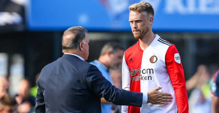 Advocaat maakt uitzondering bij Feyenoord: 'Nu moet hij het maar laten zien'