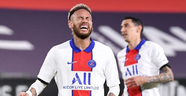 Neymar woedend na schorsing: 'Dit verdient echt een applaus, wat een puinhoop'