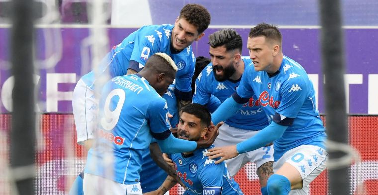 Napoli duwt Juventus weer kopje onder en staat op Champions League-drempel