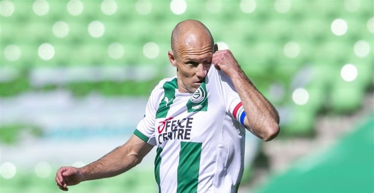 'Fitte Robben staat in de basis en moet Groningen naar Europees voetbal leiden'