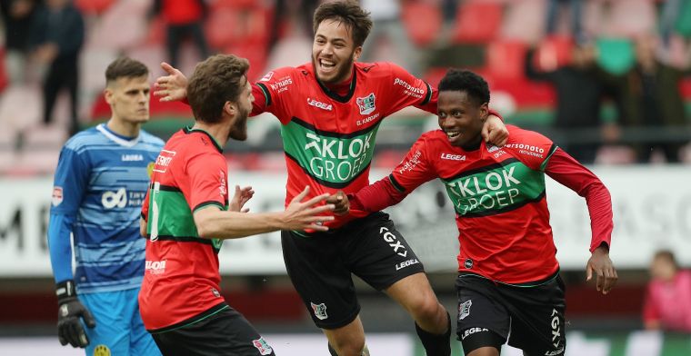 NEC kan Eredivisie ruiken na ruime overwinning op zwak voetballend Roda JC