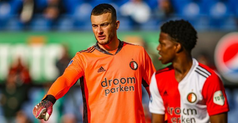 Bijlow baalt ondanks Europees ticket van Feyenoord-seizoen: 'Is helaas niet geval'