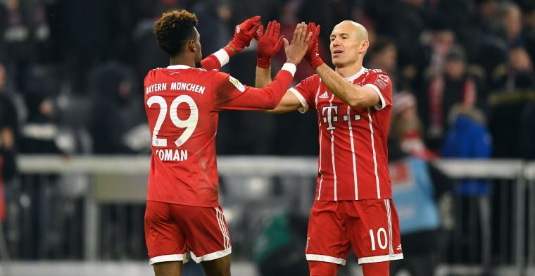 'Ontevreden Coman (Bayern München) hoopte tevergeefs op rugnummer Robben'