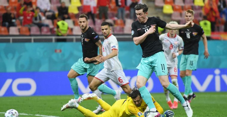 Noord-Macedonië 12 minuten van stunt verwijderd: Oostenrijk op 1 in Oranje-poule