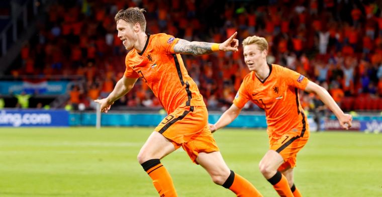 Weghorst 'geen aanspeelpunt' voor Oranje: 'Niet als de Jong, maar als Huntelaar'