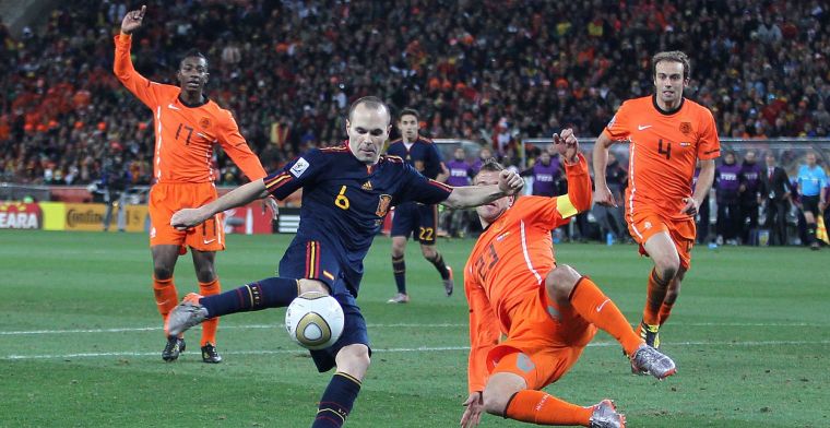 Koke (Spanje) slaat terug naar Van der Vaart: 'Foto van Iniesta, met hem ernaast'