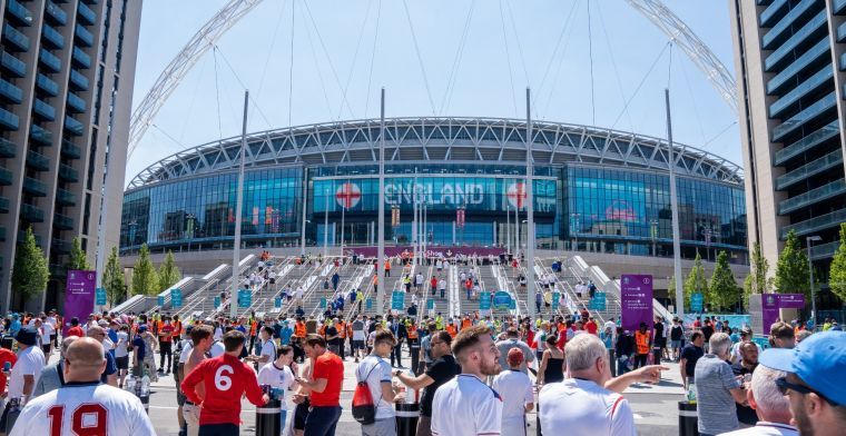'Supporters uit Duitsland niet welkom op Wembley bij EK-duel met Engeland'