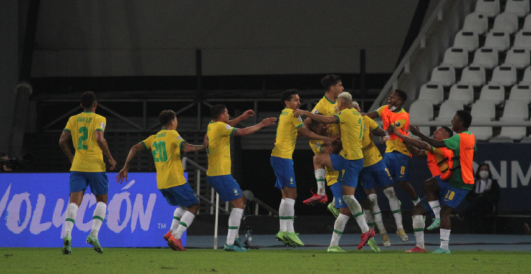 Brazilië grijpt de winst op Copa América na zeer omstreden gelijkmaker