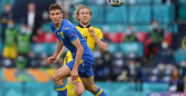 Oekraïne verslaat Zweden in absolute slotfase verlenging en staat in kwartfinale