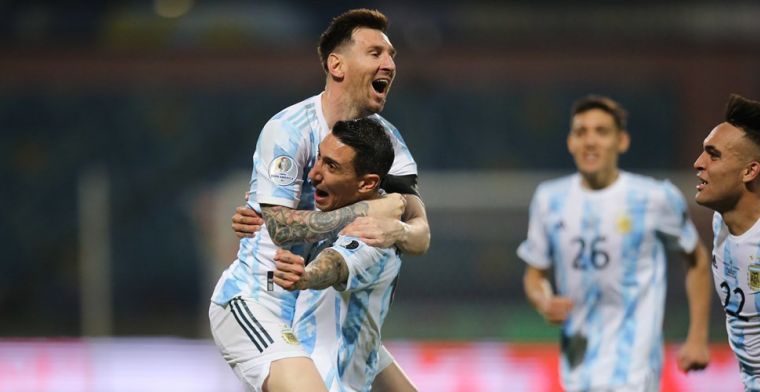 Uitblinker Messi loodst Argentinië naar halve finale met twee assists en goal