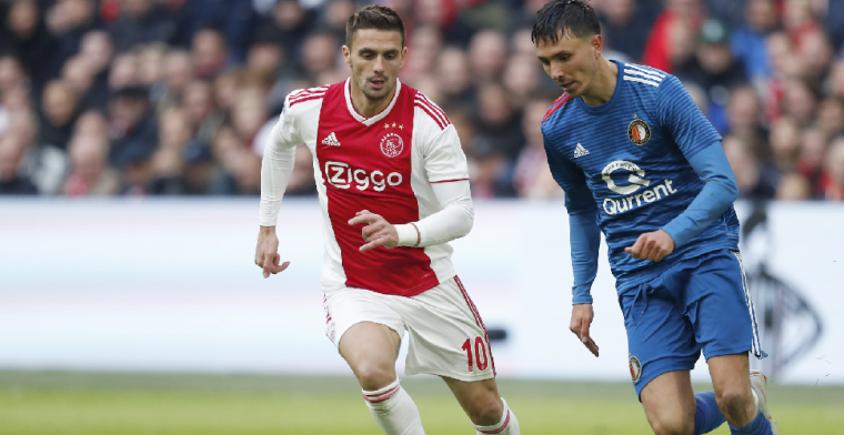 Tadic lacht: 'Goede spelers zijn altijd welkom bij Ajax, ken de details niet'
