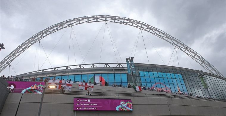 Onrust rond Wembley: supporters zonder kaartje bestormen beveiligers