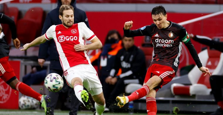 Berghuis hard op weg naar Ajax: 'Ik zie hem niet als een echte Feyenoorder'