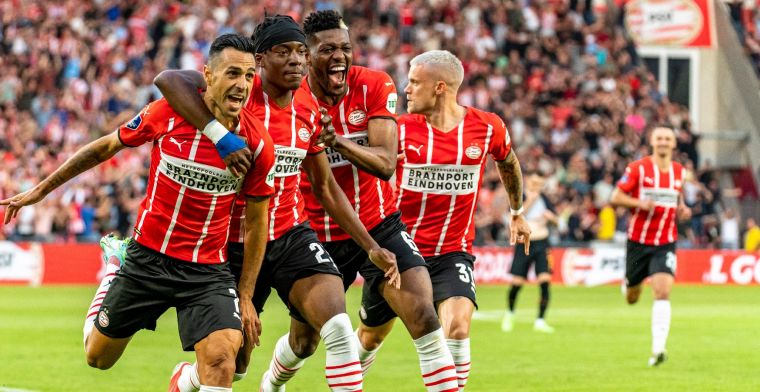 Fris PSV opent Europees seizoen met vijfklapper in kolkend Philips Stadion