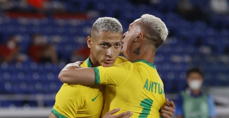 Brazilië en Antony geven Olympische droom vorm met zege op Duitsland