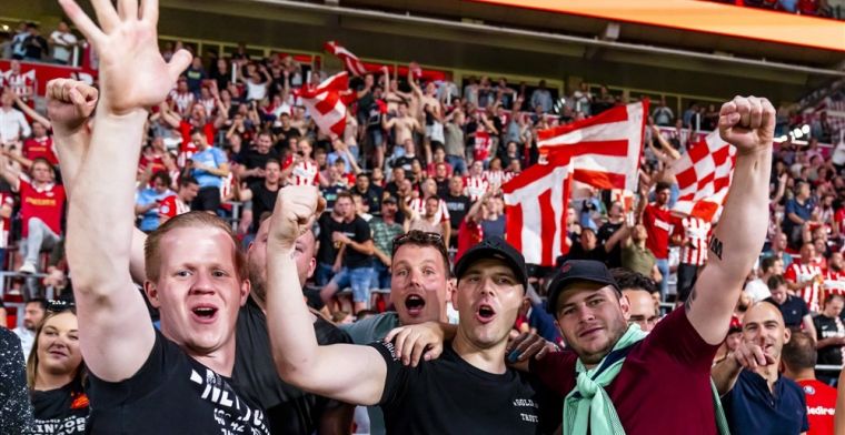 Ook uitfans keren weer terug: PSV mag met honderden fans naar Amsterdam