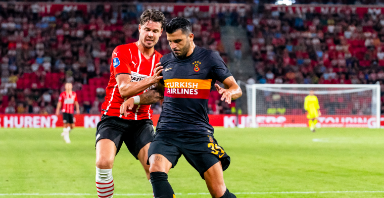 PSV krijgt straf opgelegd voor wangedrag op tribune tijdens duel met Galatasaray
