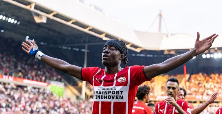 Spelersrapport: PSV swingt er op los, Madueke de grote smaakmaker