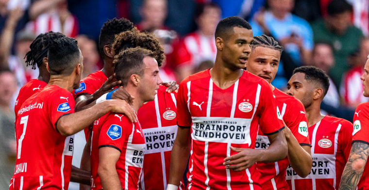 LIVE: oppermachtig PSV rekent gemakkelijk af met weerloos Midtjylland (gesloten)