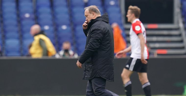Advocaat ziet Feyenoord 'veel inleveren': 'Is lastig, zo raar vind ik dat niet'