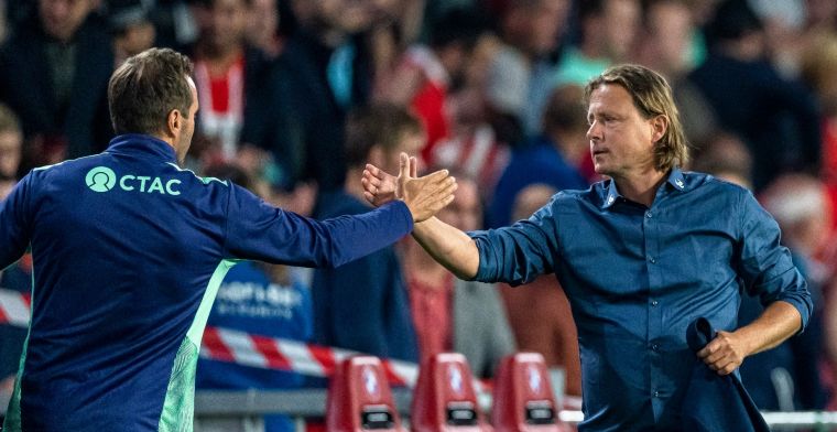 Midtjylland 'trots' na nederlaag: 'Spelen gelukkig niet wekelijks tegen PSV'