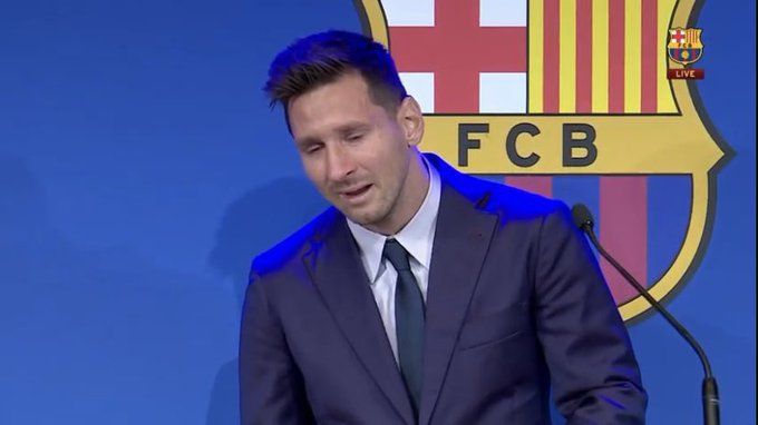 Messi neemt gebroken afscheid van Barça: 'Ik heb gedaan wat ik kon doen'