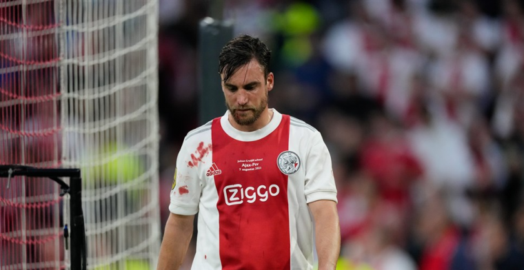 Ajax heeft nieuws: Tagliafico moet tenminste twee wedstrijden toekijken