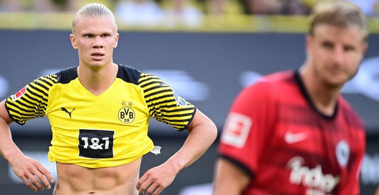 Haaland pakt uit bij Bundesliga-debuut Malen: twee goals én 'assisthattrick'