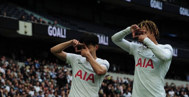 Toeschouwer Kane ziet saillante wedstrijd: Spurs legt Man City over de knie